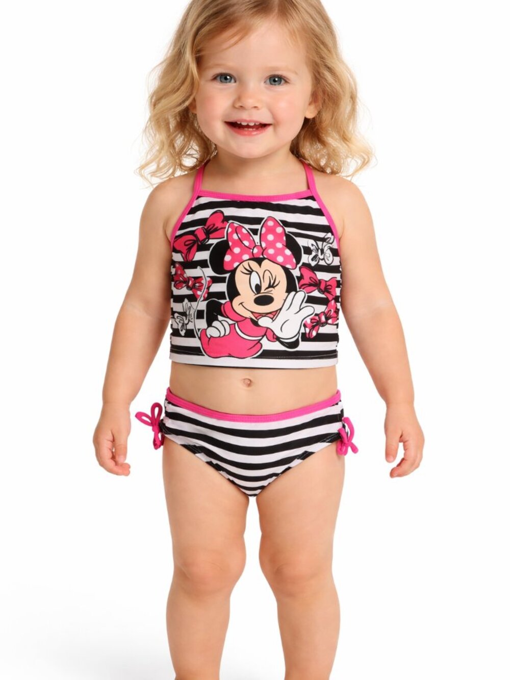 Minnie Mouse Girl's Girls Bikini Swimsuit Size 4/5 NWT